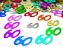 number "60" party confetti mix